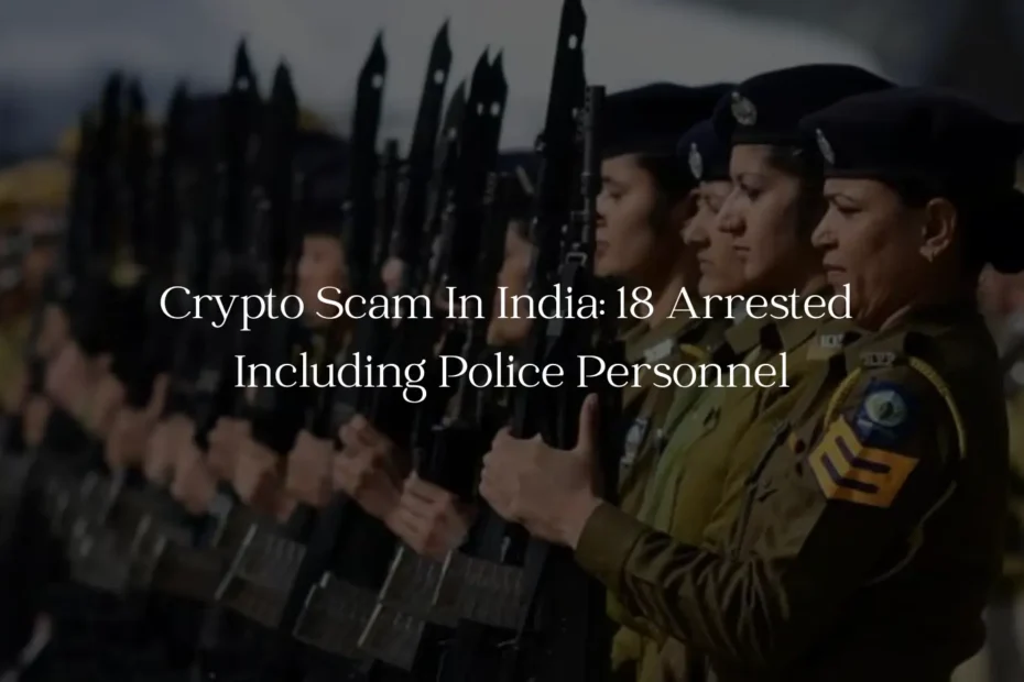 Crypto Scam: 18 Arrested, Including Police Personnel, in India