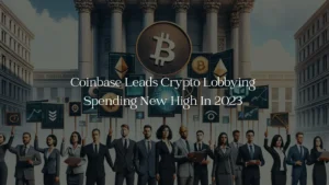 Coinbase Leads Crypto Lobbying Spending New High In 2023